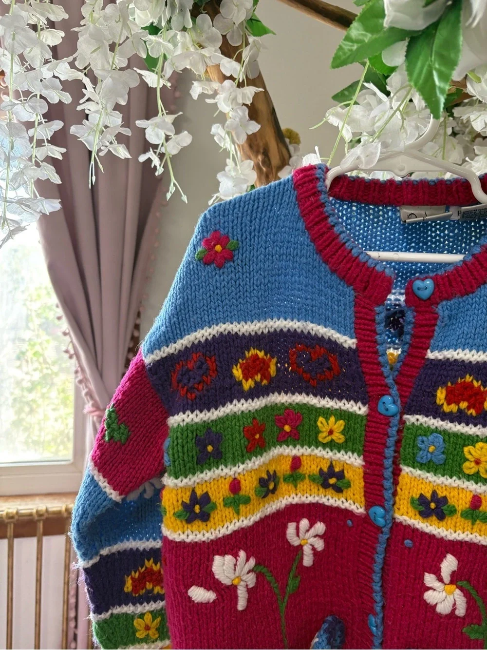 Vintage cozy hand